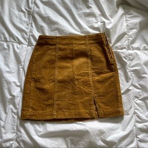 PACSUN- Ribbed mini skirt.